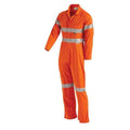 Hi Vis Cotton Drill Coverall - Workwear