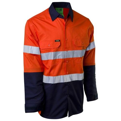 Hi Vis Cut Protection Long Sleeve Shirt - Workwear