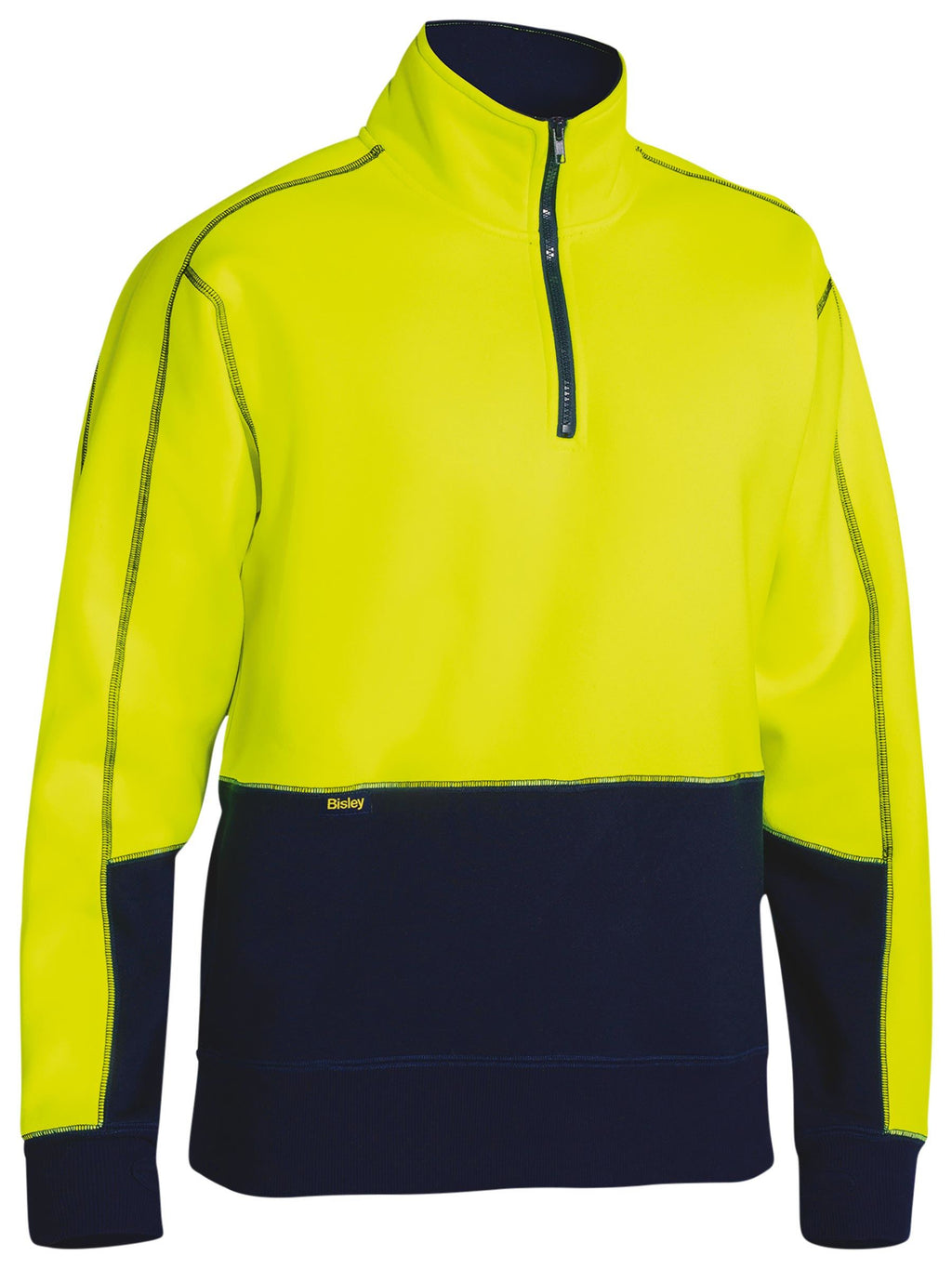 Hi Vis Fleece 1/4 Zip Pullover - Men's