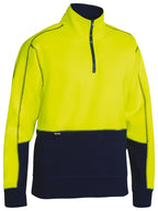 Hi Vis Fleece 1/4 Zip Pullover - Men's