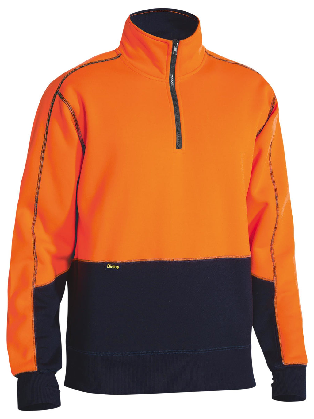 Hi Vis Fleece 1/4 Zip Pullover - Men's