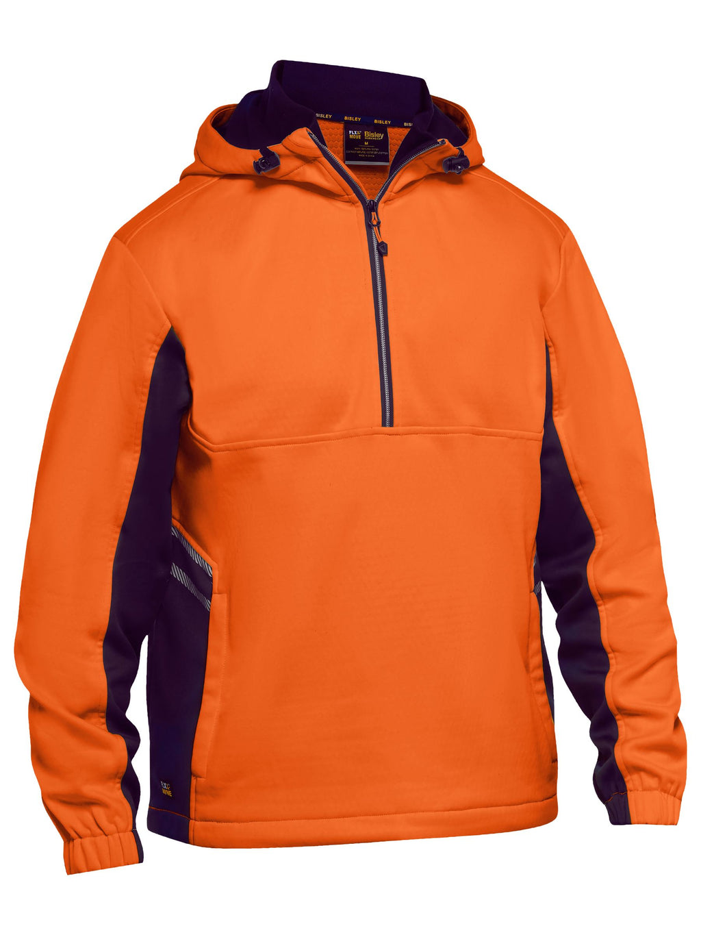 Hi Vis Liquid Repellent Fleece Hoodie - Men's