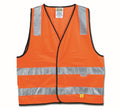 Hi-Vis Orange Day/Night Safety Vest - Hi-Vis Vests