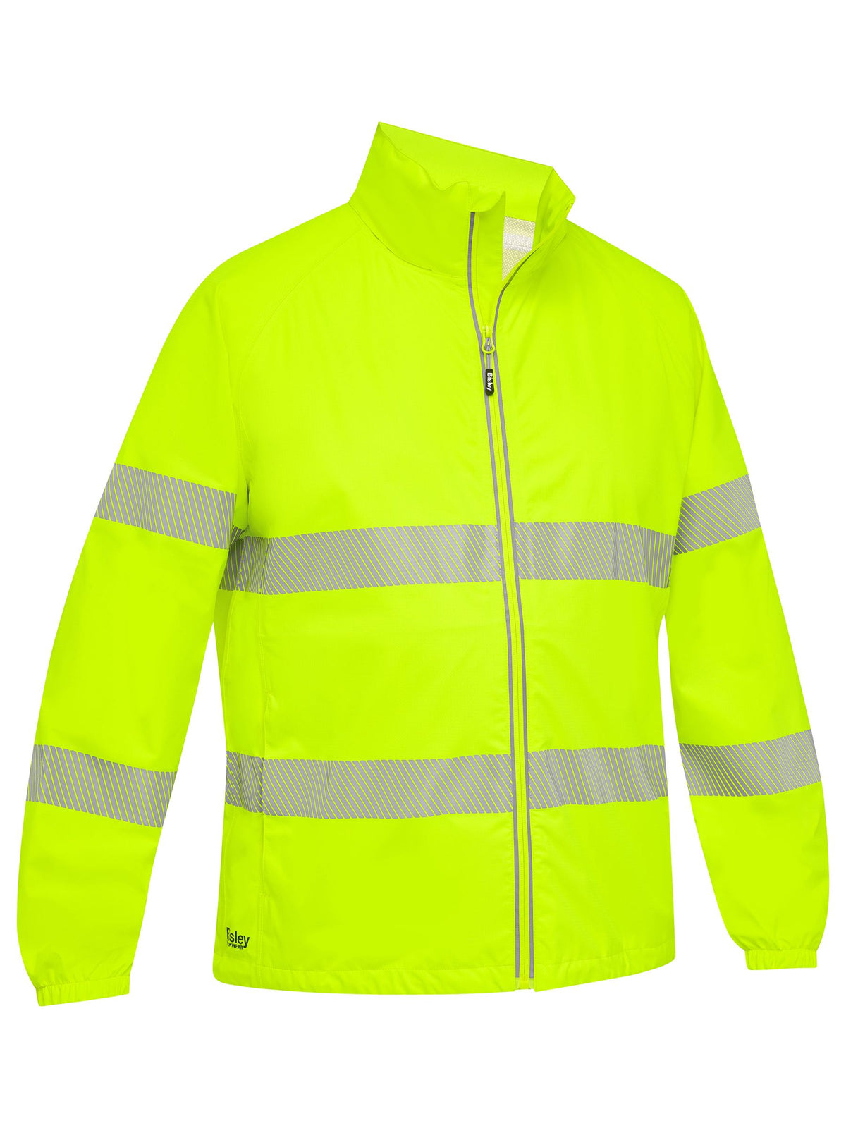 Hi Vis Packable Rain Jacket - Men's