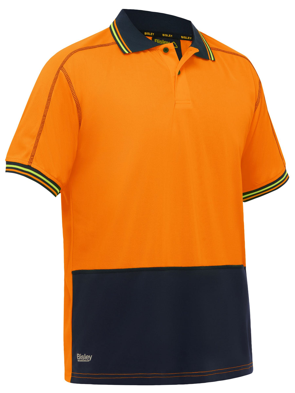 Hi Vis Polyester Mesh Polo - Men's