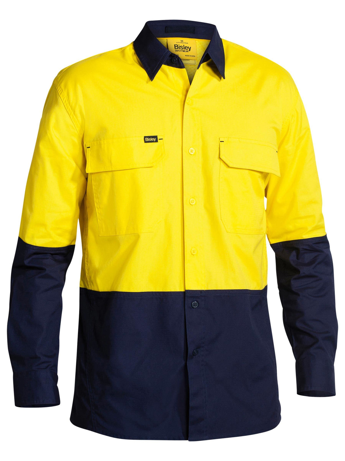 Hi Vis Ventilated Work Shirt - Men's