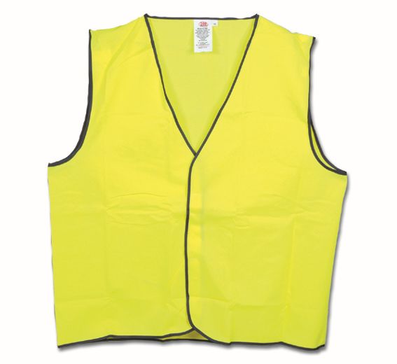 Hi-Vis Yellow Day Vest - Hi-Vis Vests