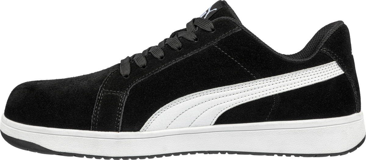 Iconic Black White Safety Shoe - view 5