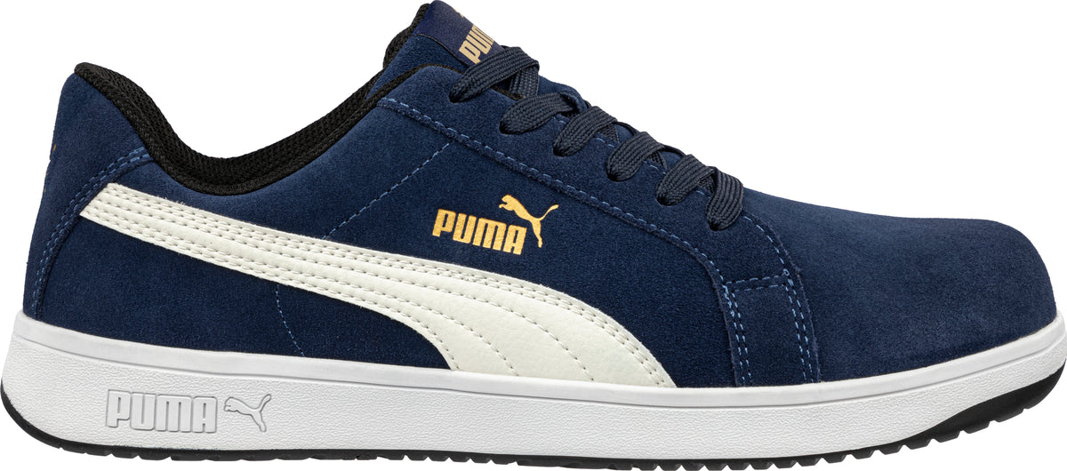 Iconic Blue White Safety Shoe - view 4