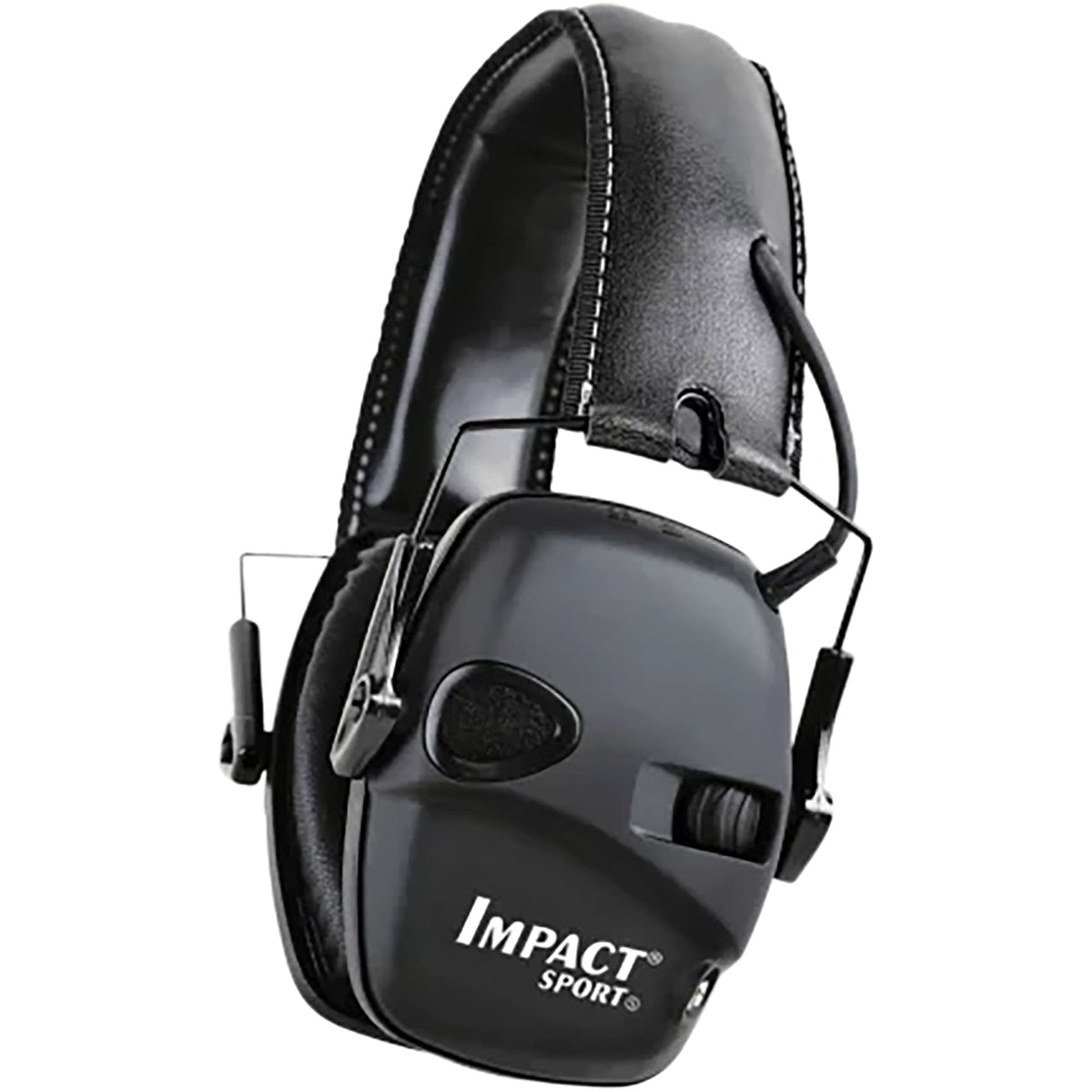 Impact Sport Folding Earmuff Black - Earmuffs