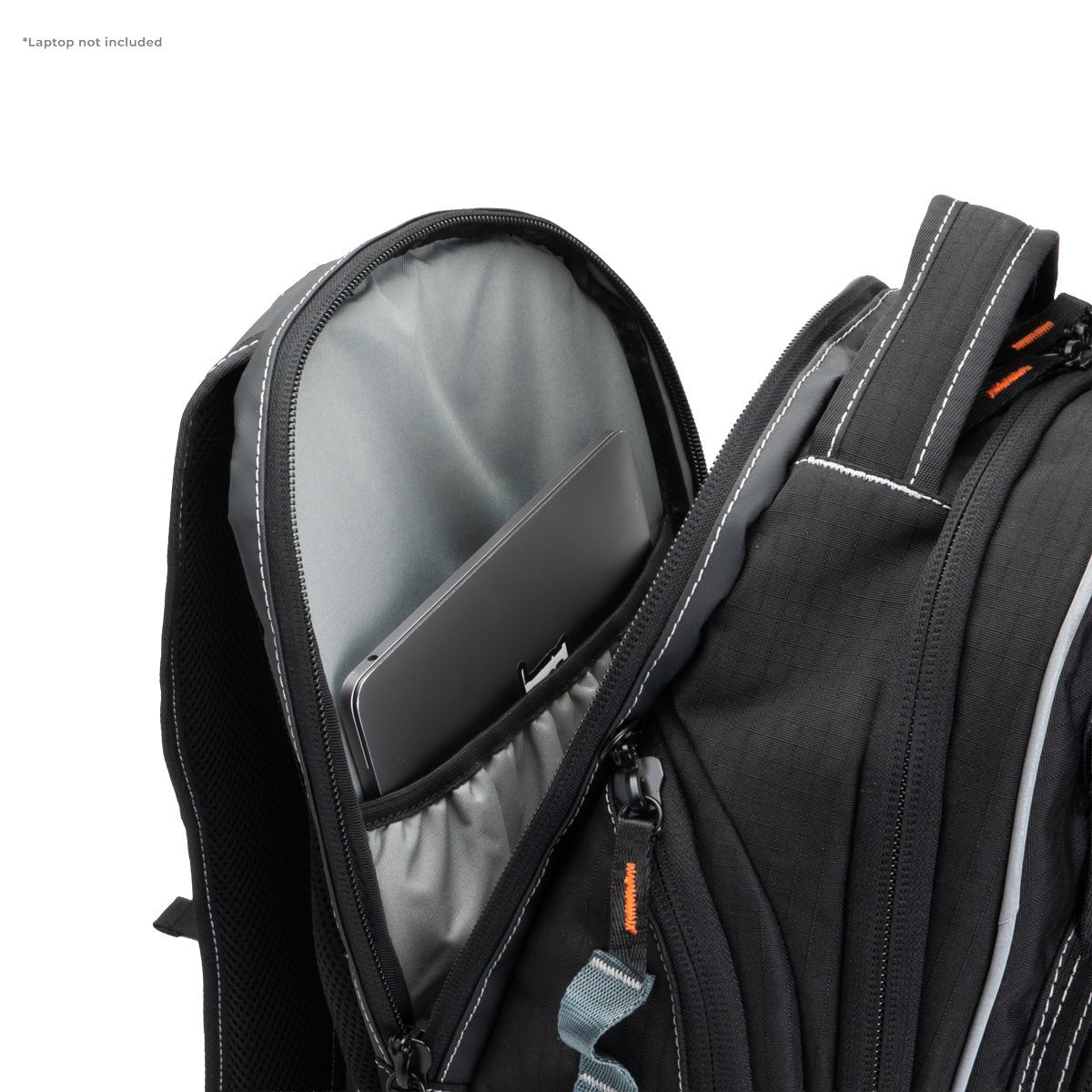 Rugged Xtremes Canvas Laptop Travel Backpack 30L - Black - view 3