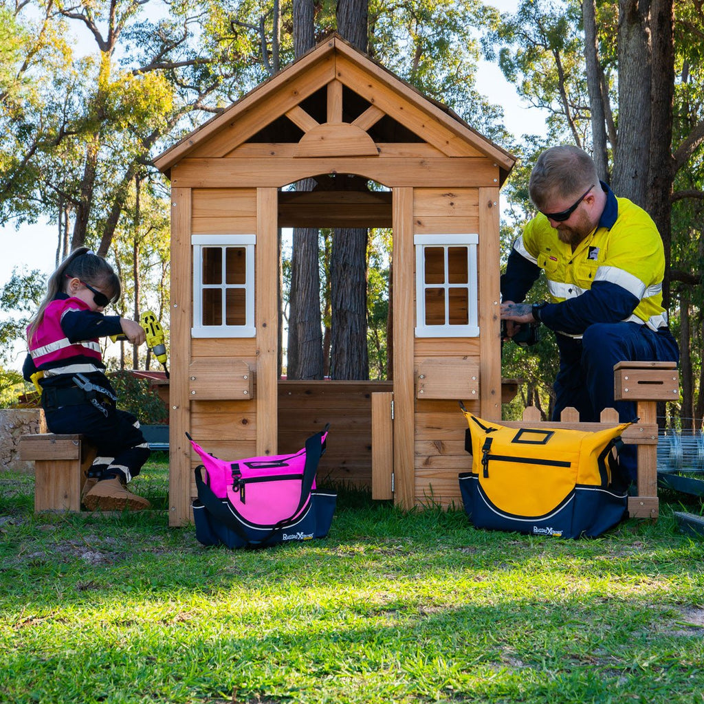 Rugged Xtremes Little Tradie Insulated PVC Crib Bag 8L - Pink - view 3