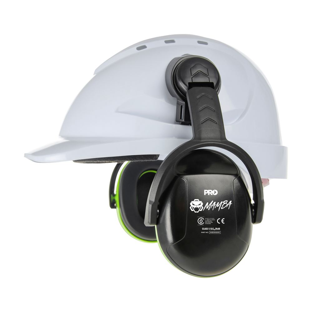 Mamba Slimline Pro Series Cap Mounted Earmuff - Hearing
