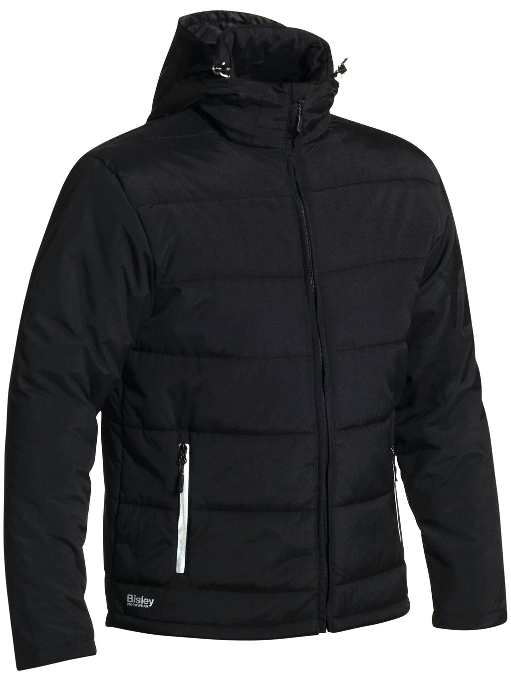 Men's Adjustable Hood Puffer Jacket - Men's