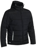 Men's Adjustable Hood Puffer Jacket - Men's