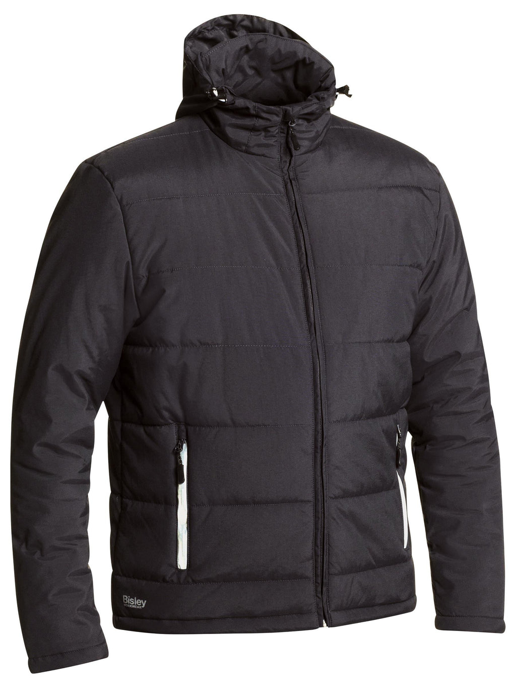 Men's Adjustable Hood Puffer Jacket - Men's