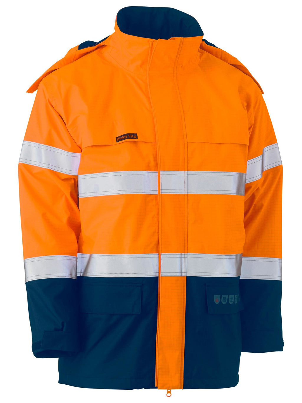 Men's Hi Vis FR Wet Weather Shell Jacket - Men's