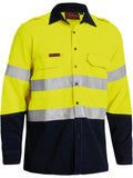 Men's hi vis vented flame resistant shirt - Men's