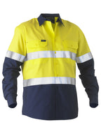 Men's Recycled Hi Vis Taped Drill Shirt - Men's