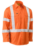 Men's Taped Hi Vis Drill Shirt - Men's