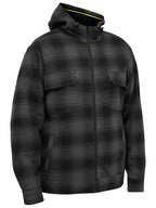 Men's Zip Hoodie with Sherpa Lining - Men's