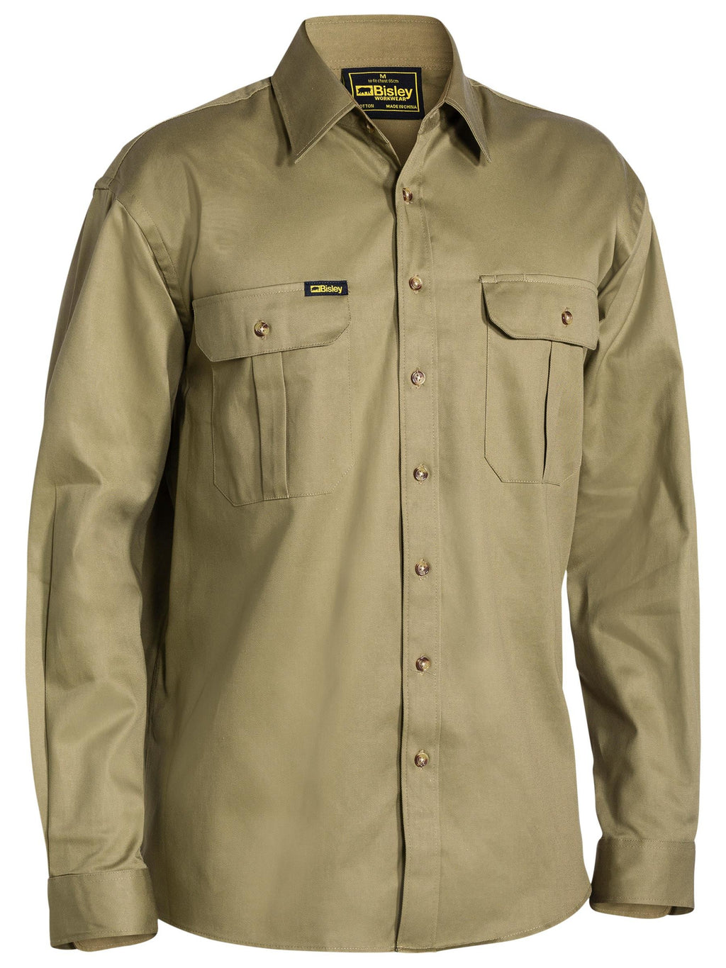 Original Cotton Drill Shirt - Long Sleeve - Men's