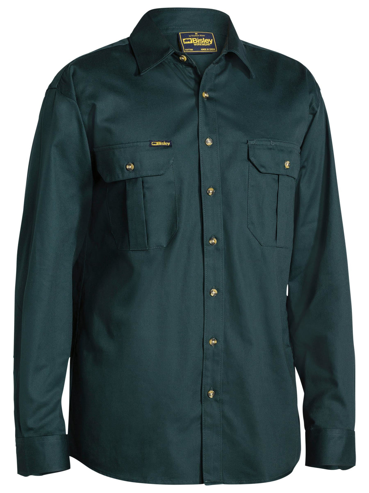Original Cotton Drill Shirt - Long Sleeve - Men's