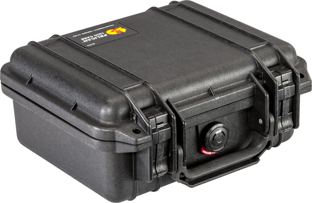 Pelican 1200 Protector Case with Foam - Silver - view 1