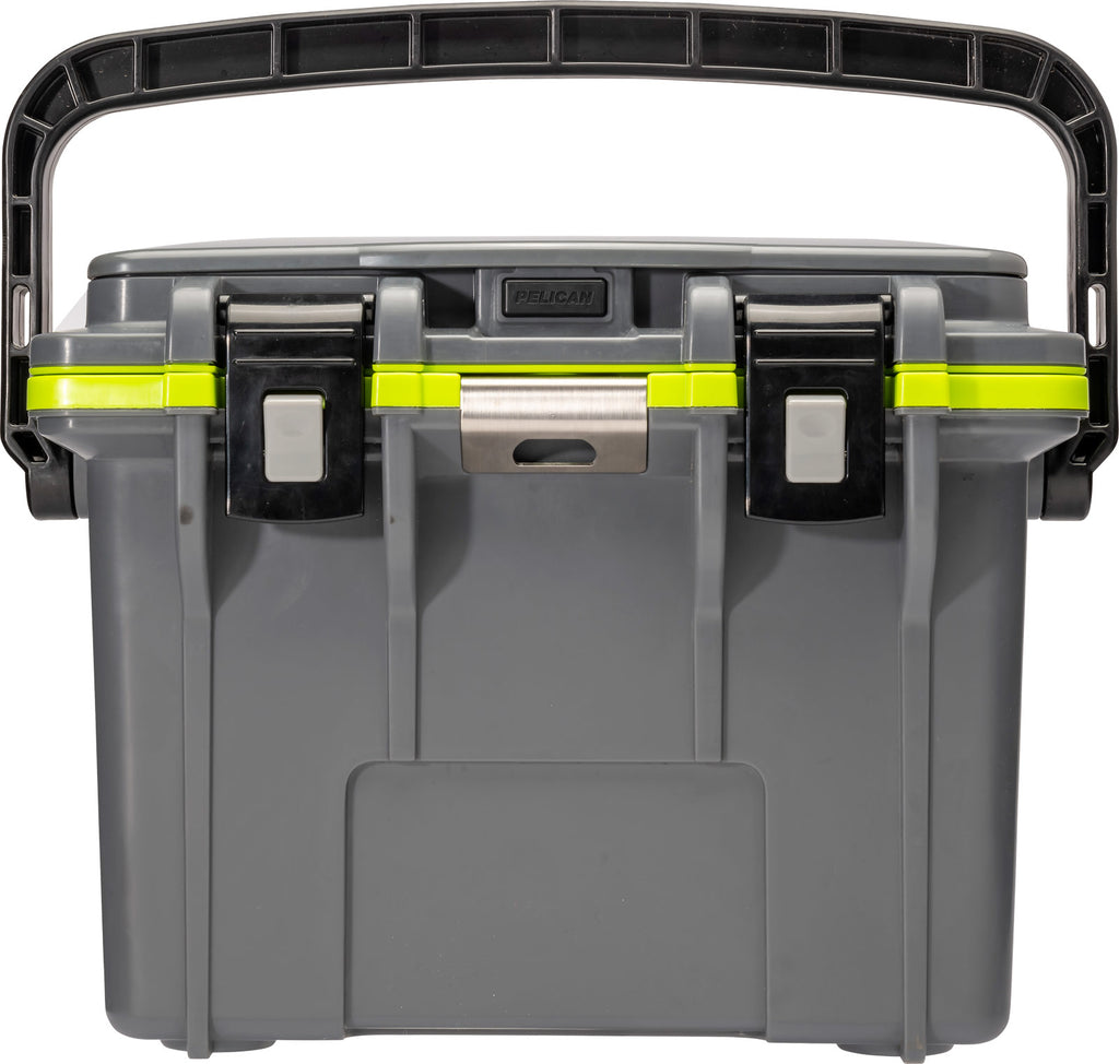 Pelican 14QT Personal Cooler Desert Dkgrey/ Green