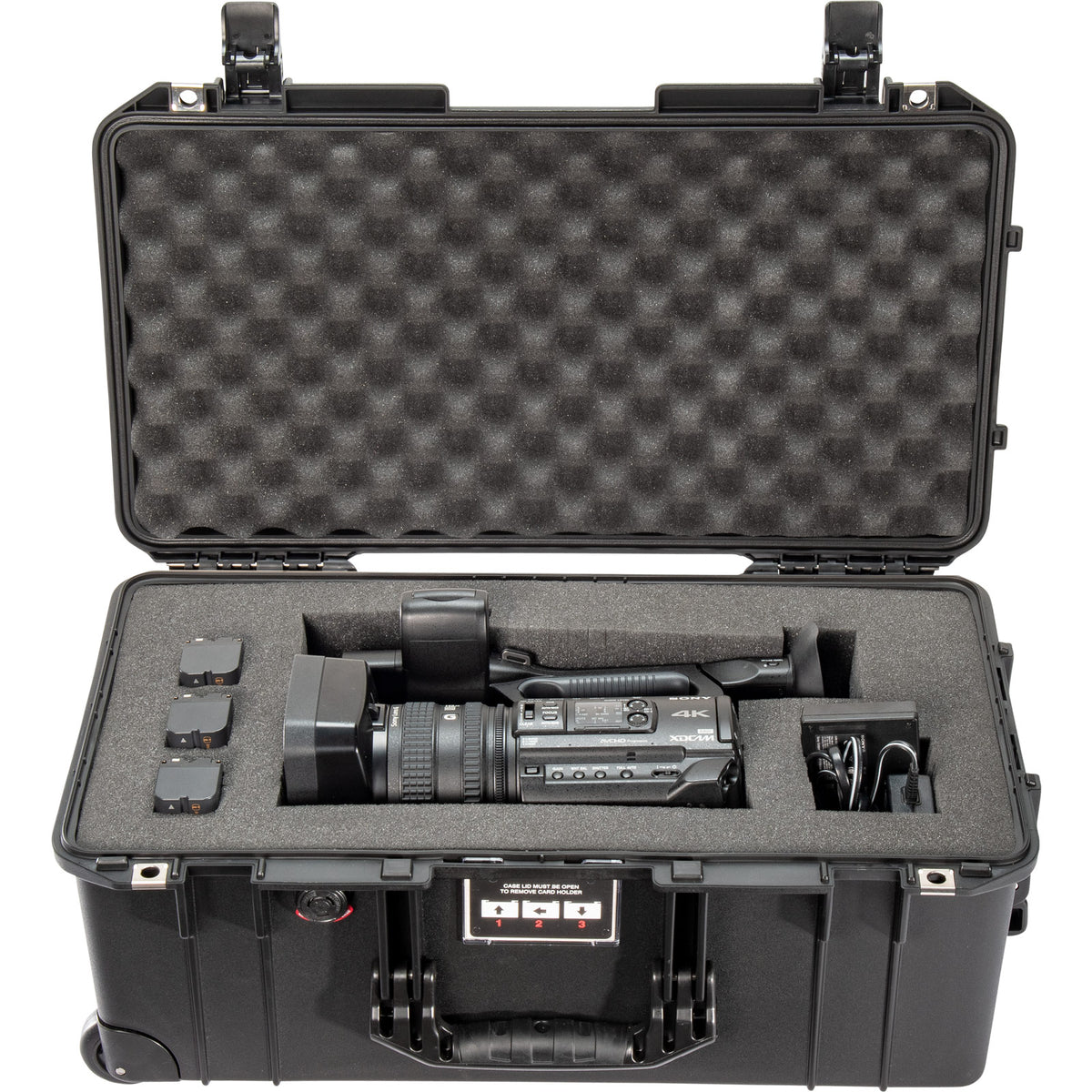 Pelican 1556 Air Case with Foam - Black - view 3