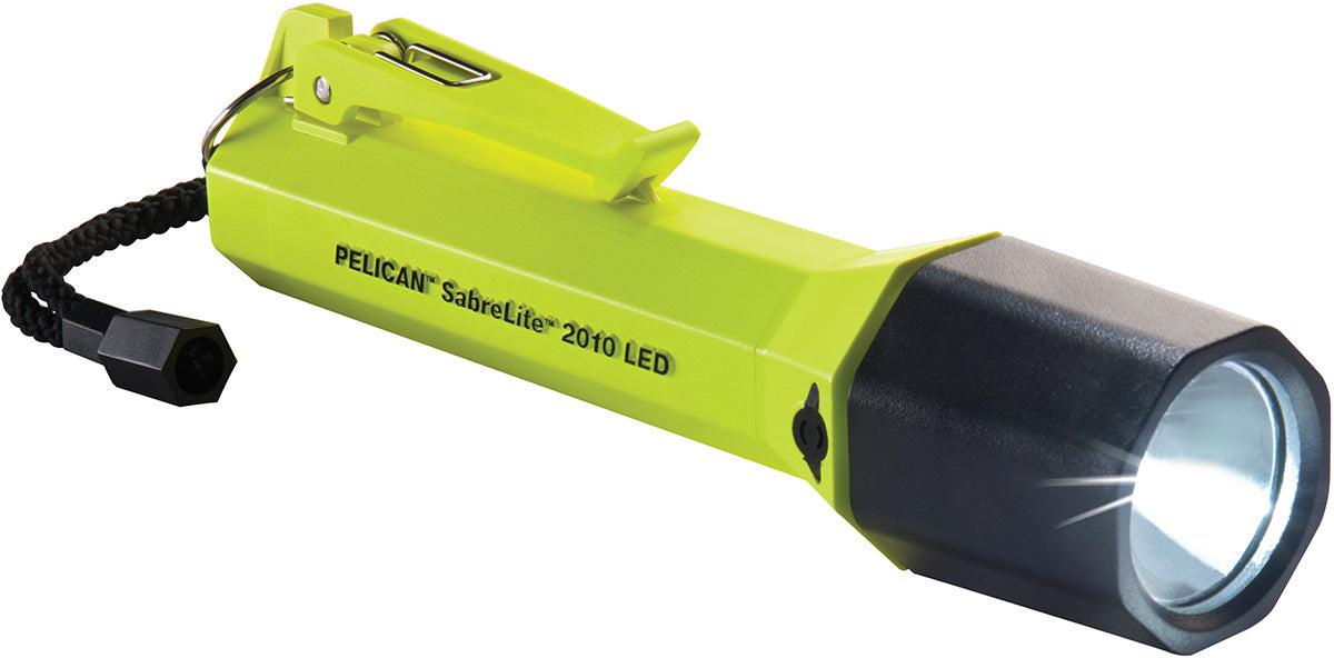 Pelican 2010i SabreLite LED Flashlight IECEx - Yellow - view 2