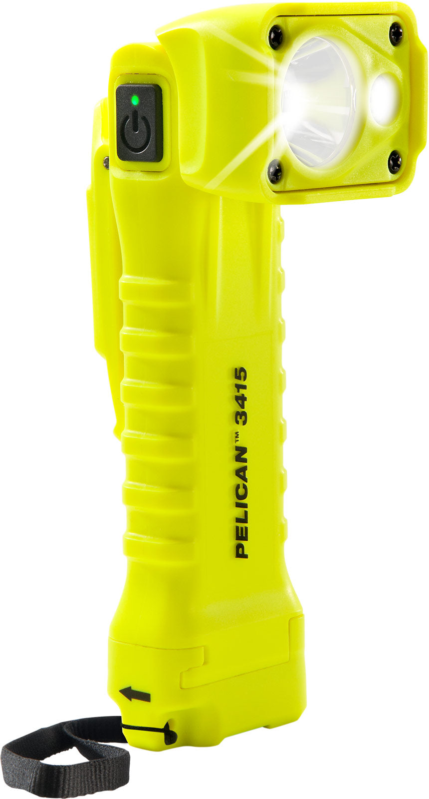 Pelican 3415 3AA Right Angle LED Light - Yellow - view 1