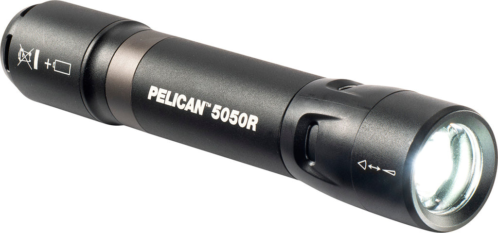 Pelican 5050R Rechargeable Li-Ion Flashlight - Black - view 2