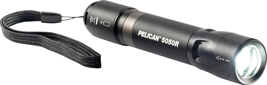 Pelican 5050R Rechargeable Li-Ion Flashlight - Black - view 1