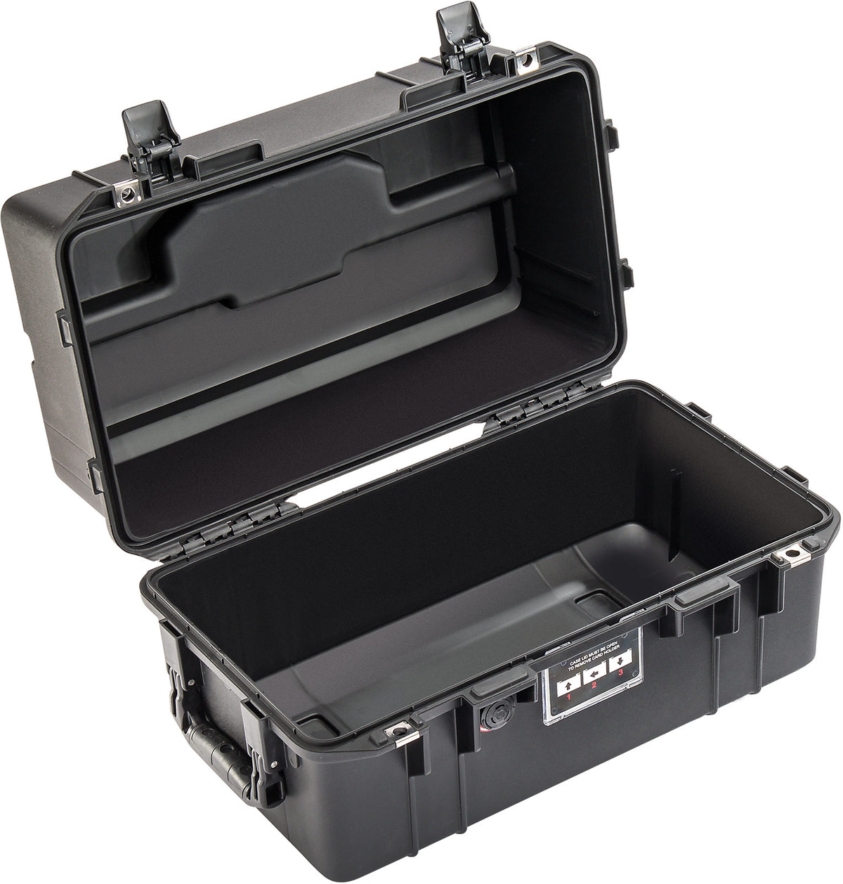 Pelican 1465 Air Case No Foam - Black - view 1