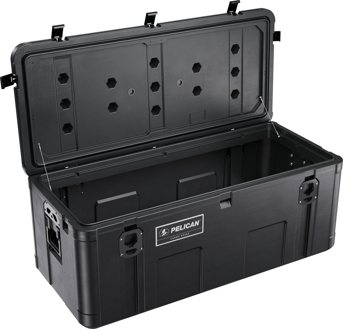Pelican Cargo Case,lg TRUNK,255L,BLACK