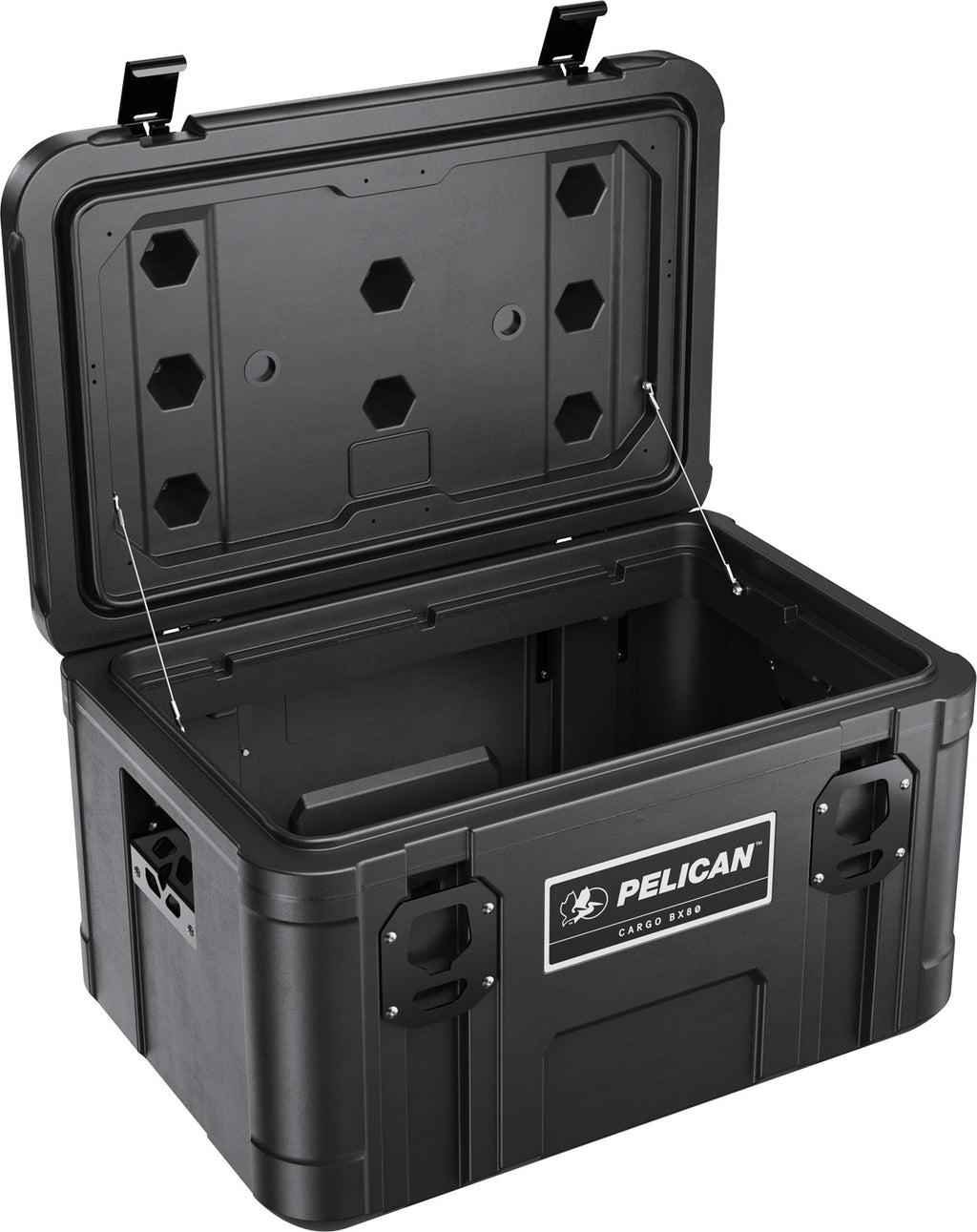 Pelican Cargo Case,sm TRUNK,80L,BLACK