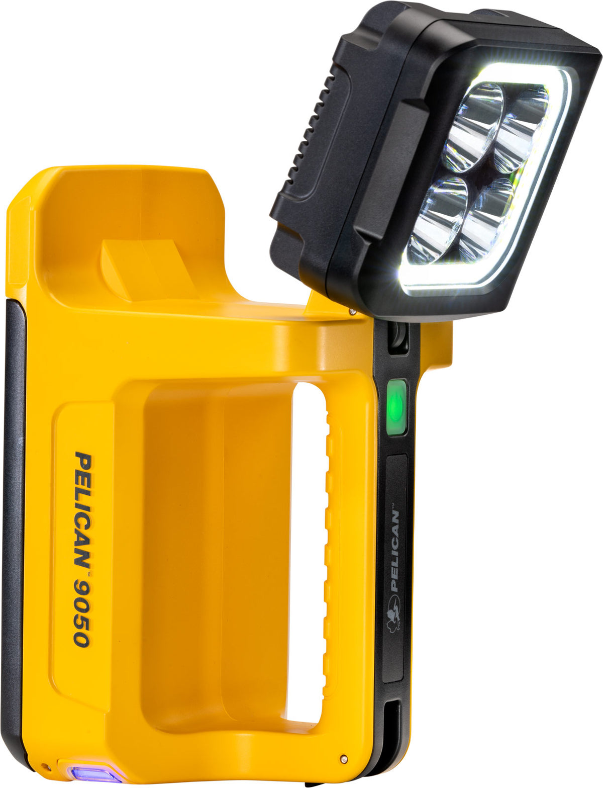 Pelican 9050 Li-Ion/AA Spot and Flood Lantern - Yellow - view 2