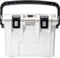 Pelican 14QT Personal Cooler Desert Dkgrey/ Green