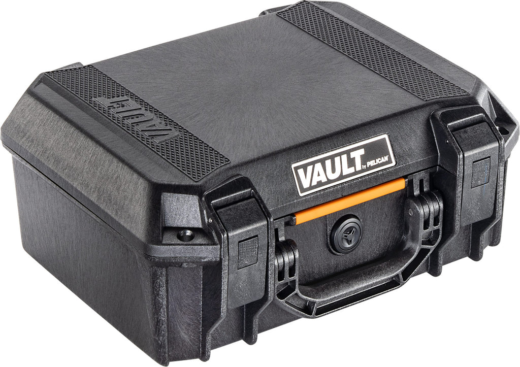 Pelican V200C Vault Medium Case with Foam - Black - view 2