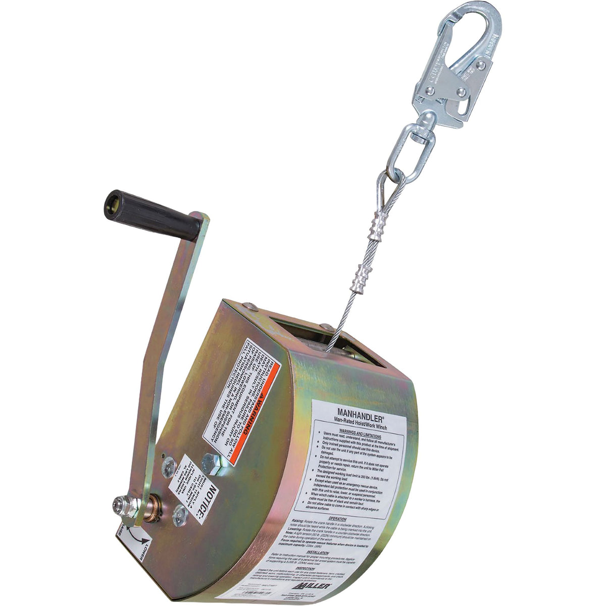 Personnel-Rated Hoist 20m - Confined