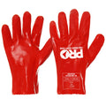 27cm Red PVC Gloves Large | PIP