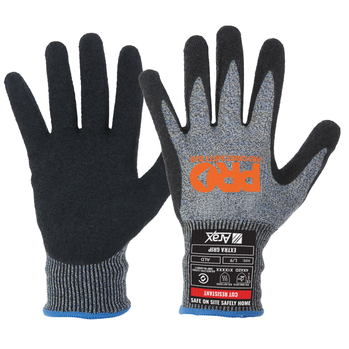 Arax Dry Grip 13g Cut D Gloves | PIP