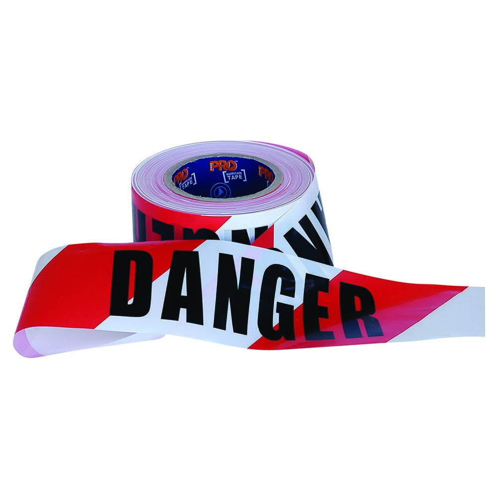 Barricade Tape - 100M X 75mm Danger Print | PIP