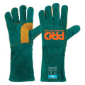 Pyromate South Paw Left Hand Pair -Green & Gold Kevlar Glove Green | PIP