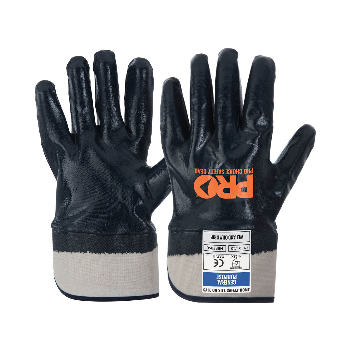 Super-Guard Blue Fully Dipped / Safety Cuff | PIP