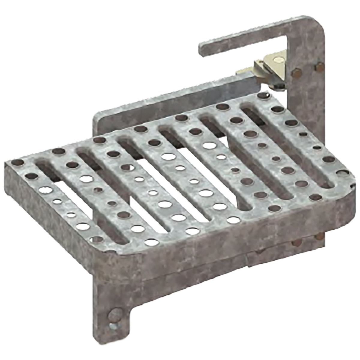 Pivotable Foot Rest for Aluminum Ladders - Engineered