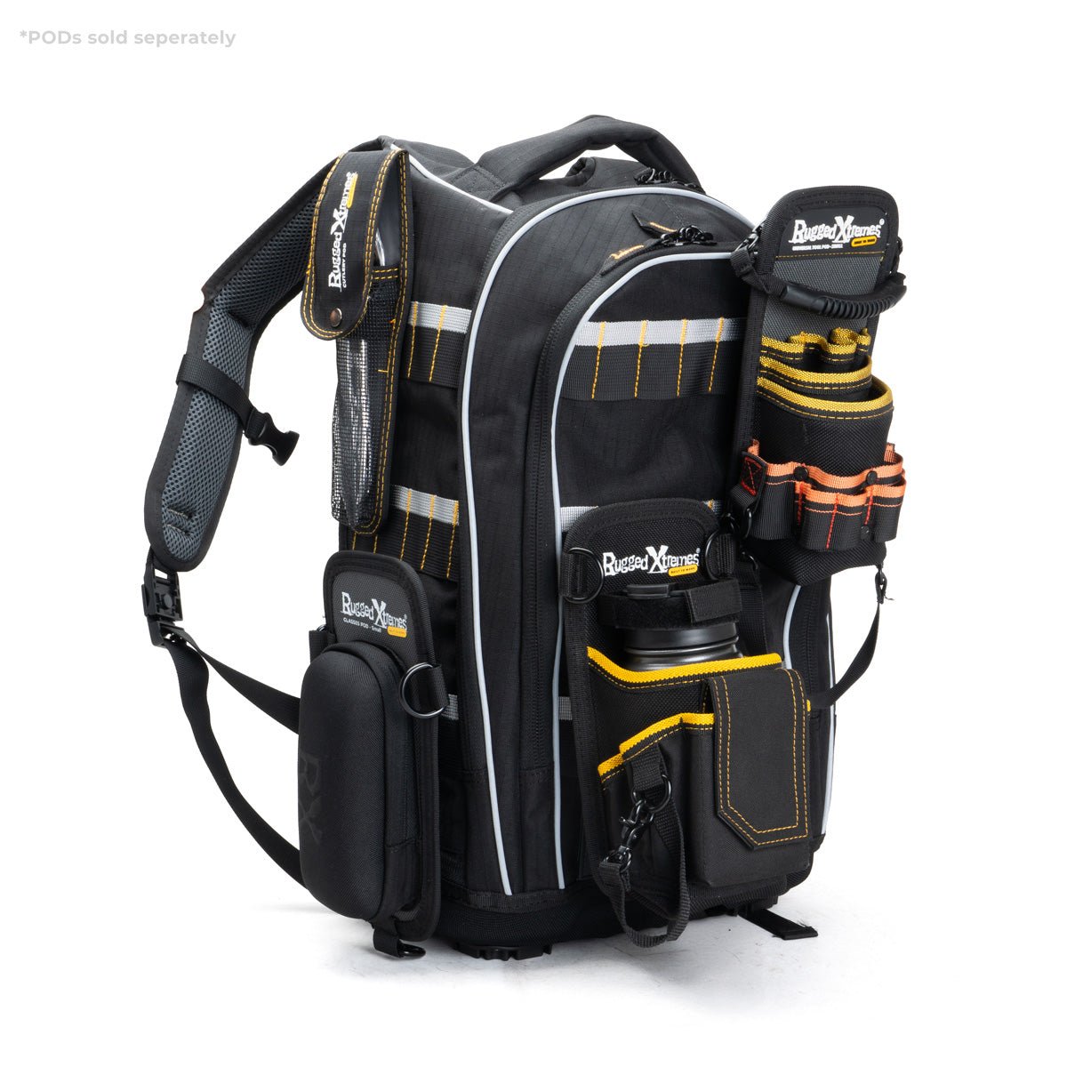 Rugged Xtremes PODPack BACKPACK 320 x 240 x 540mm 44Ltr BK PCC 1.92kg