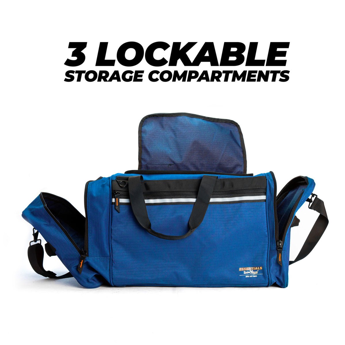 Rugged Xtremes Canvas PPE Kit Bag 73L - Blue - view 3