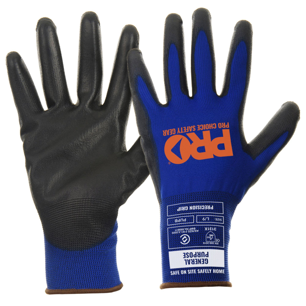 Prolite Eco PU Glove 12Pr Bulk Pack - Hands